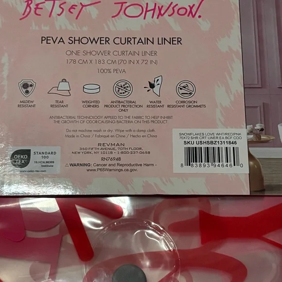 Peva Shower Liner - Picture 3 of 3